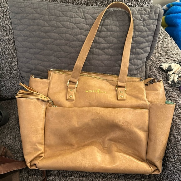 Handbags - Computer bag with backpack straps as well as over shoulder.